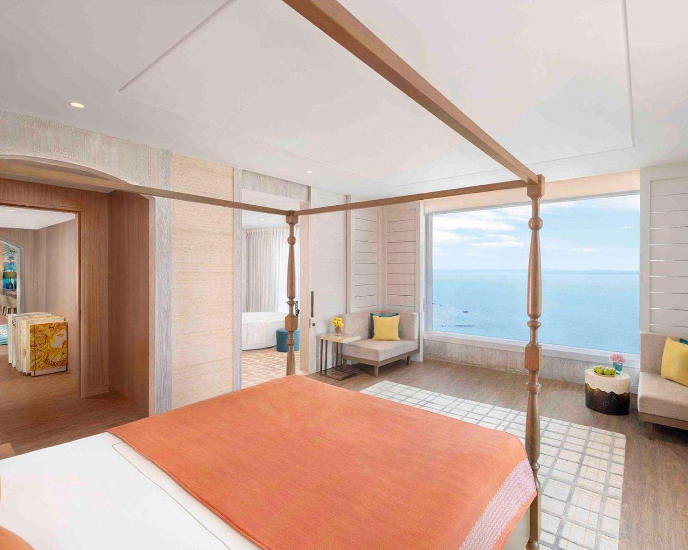 Taj Cidade De Goa Horizon, Goa 帕纳吉 外观 照片 A bedroom at the hotel